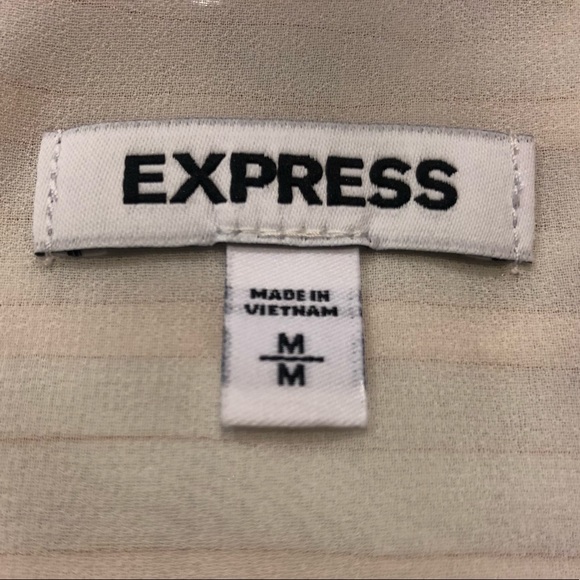 NWOT Express Razorback Stripe Top - Picture 3 of 6